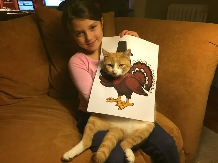 My Dad Took This Photo For A Thanksgiving Card