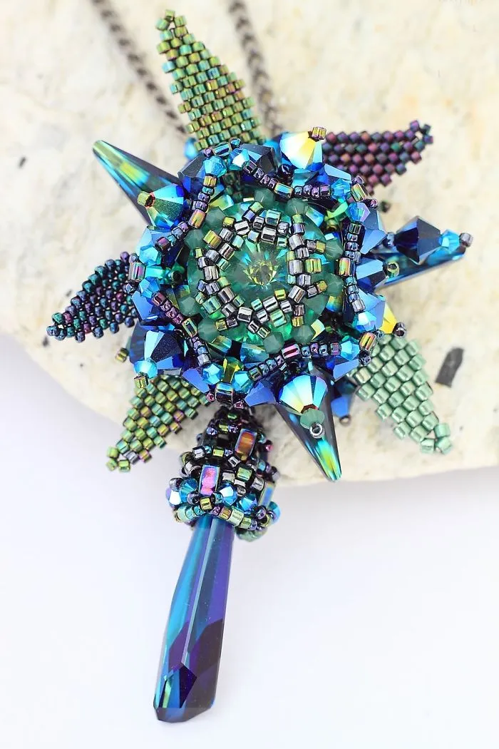Gorgeous Seed Bead Webs: 25 Amazing Jewelries By Apollinariya Koprivnik