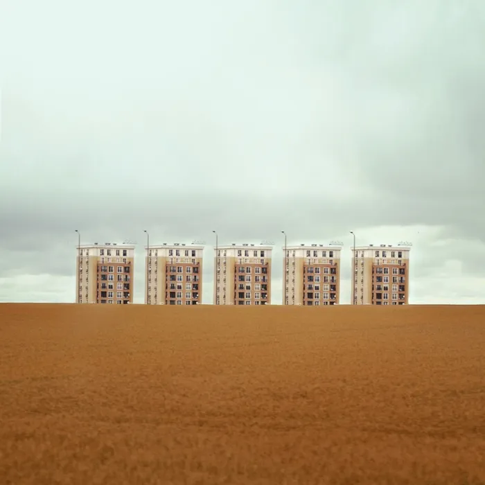 I Made Surreal Collages Featuring Home Architecture In Romania