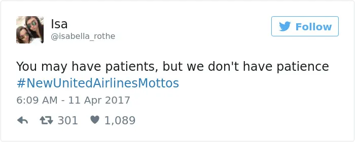 People Are Coming Up With New Slogans For United Airlines, And It's Hilarious