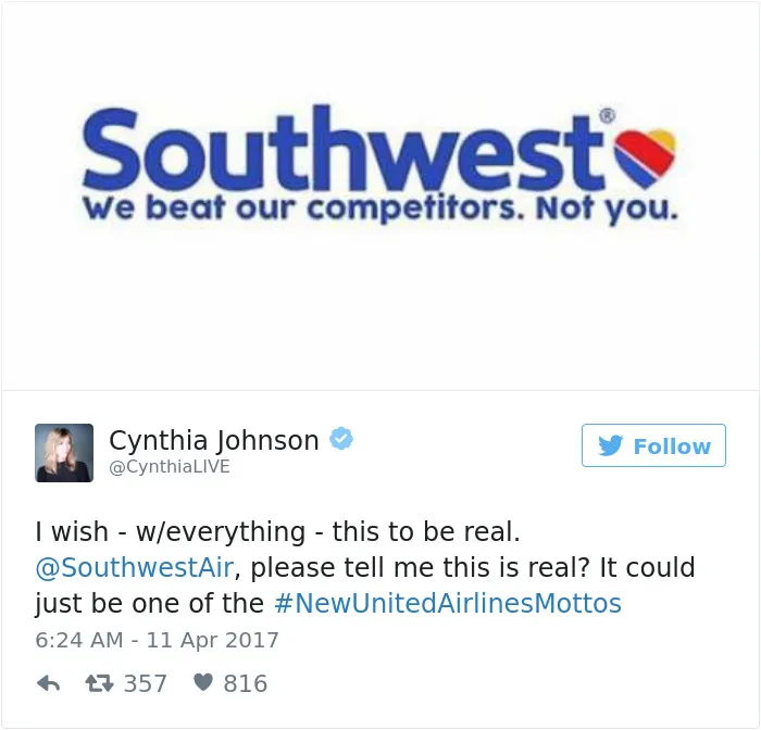 People Are Coming Up With New Slogans For United Airlines, And It's Hilarious