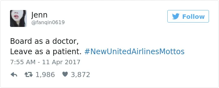 People Are Coming Up With New Slogans For United Airlines, And It's Hilarious