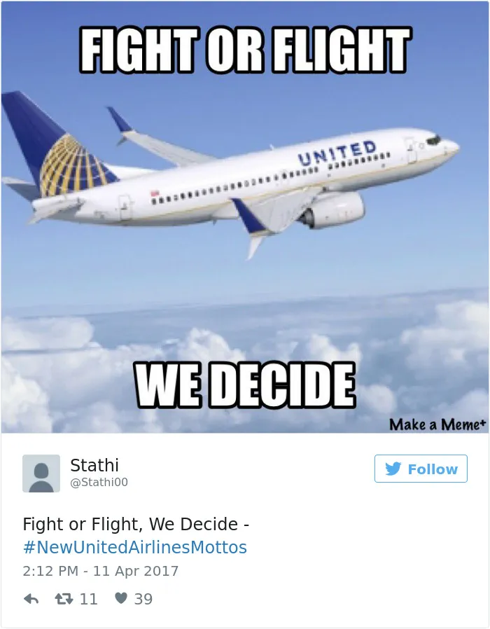 People Are Coming Up With New Slogans For United Airlines, And It's Hilarious