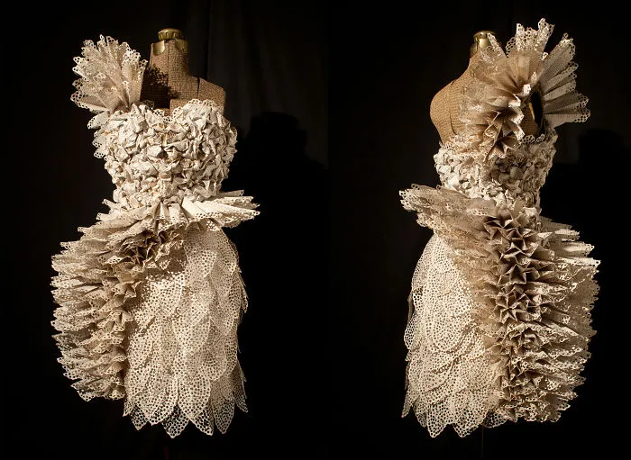 A Novel Idea: Artist Creates Dresses Out Of Romance Novels