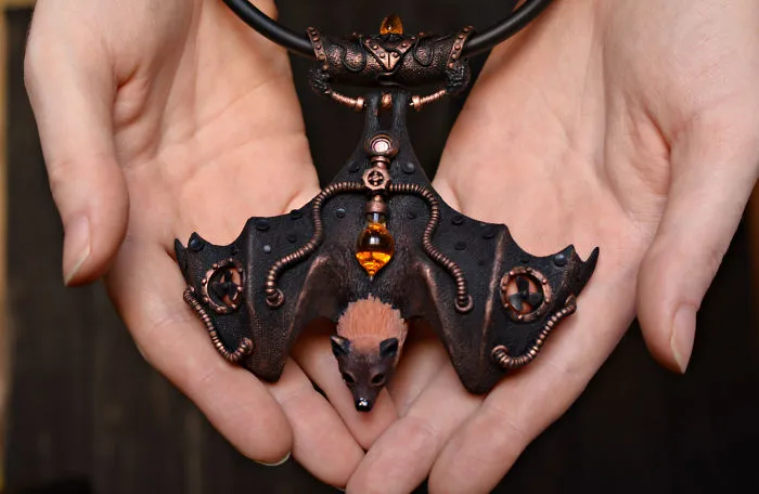 Magical Creature Jewelry Hand-Sculpted By Alina Sanina