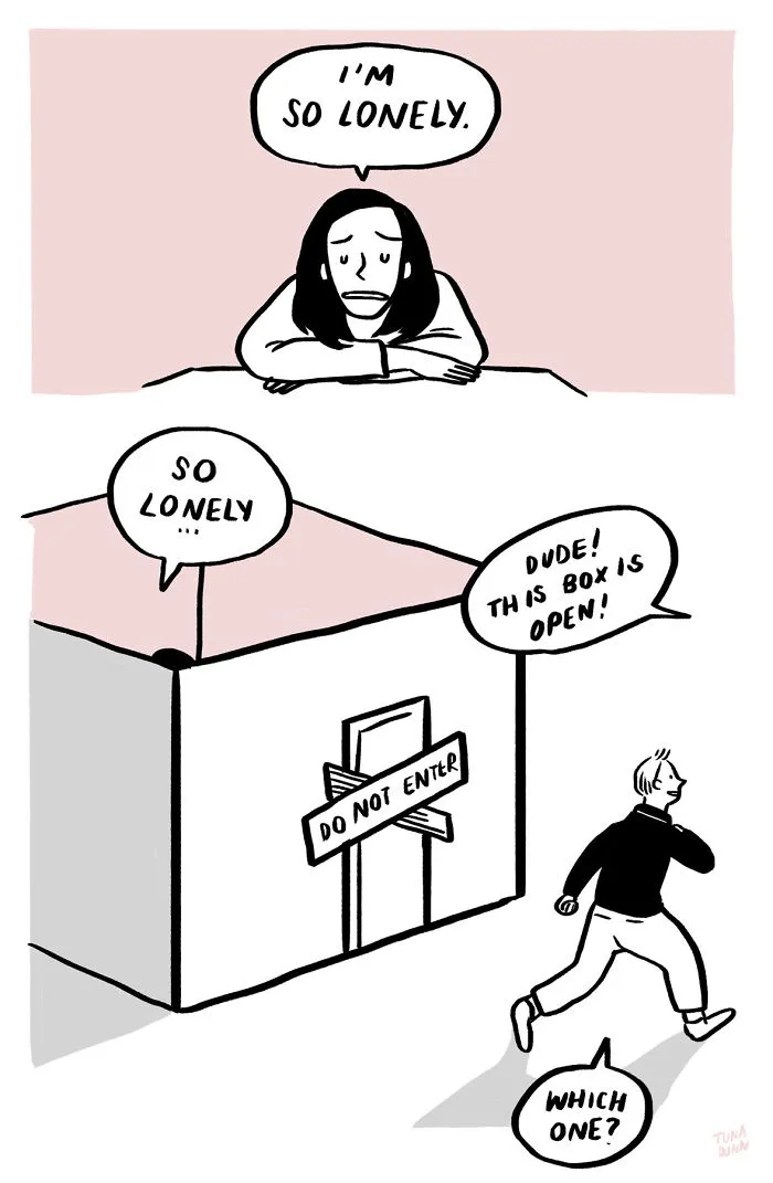 The Beauty And Pain Of Relationships In 38 Comics By Thai Artist Tuna Dunn