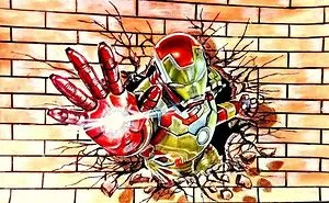 Hyperrealistic 3d Iron Man Made By Me