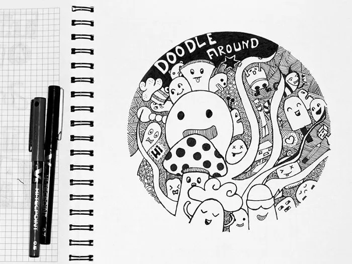 Doodling When Stressed Can Seriously Help You Unwind Your Stress