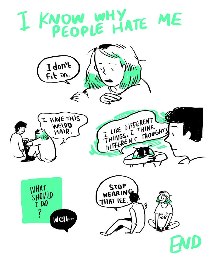 The Beauty And Pain Of Relationships In 38 Comics By Thai Artist Tuna Dunn