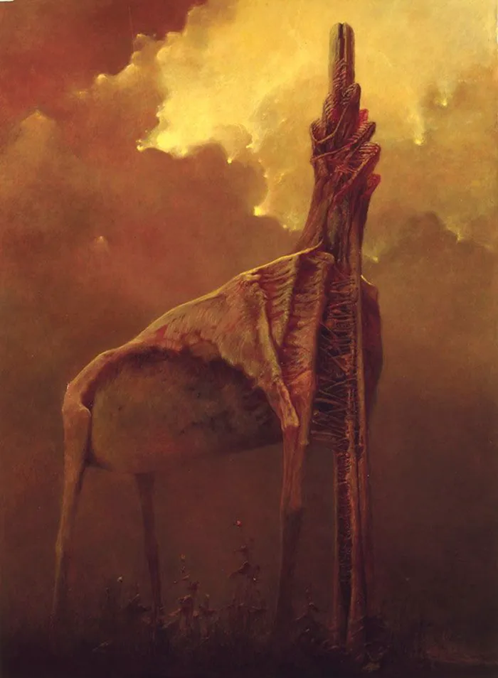 Polish Painter Who Learned To "Photograph Dreams" - His Works Will Give You Nightmares