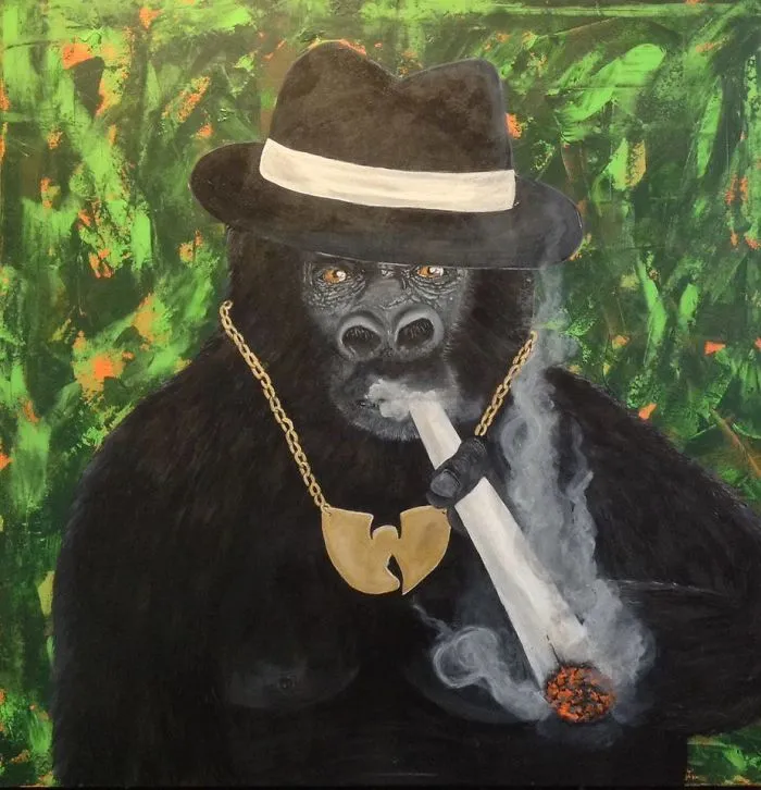 Gorilla In A Mist.