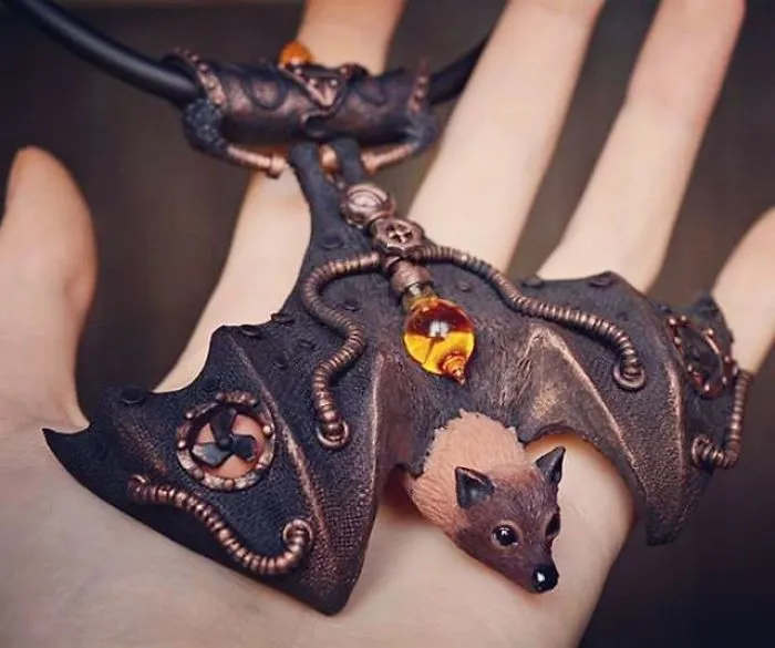 Magical Creature Jewelry Hand-Sculpted By Alina Sanina