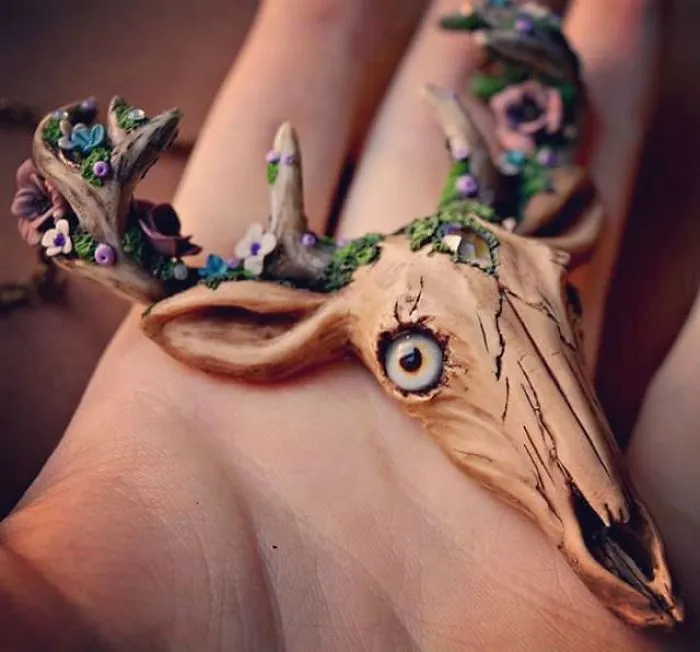 Magical Creature Jewelry Hand-Sculpted By Alina Sanina