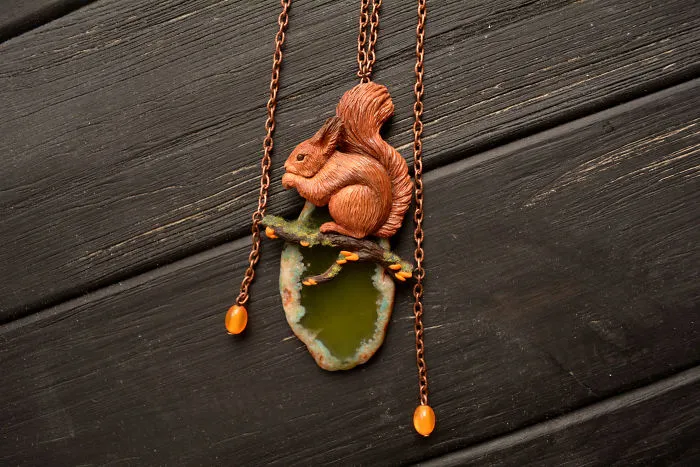 Magical Creature Jewelry Hand-Sculpted By Alina Sanina