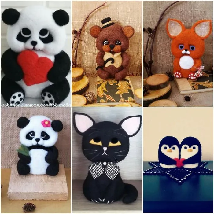 My Needle Felted Toys