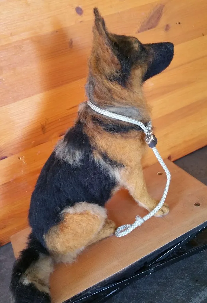 Needle Felted Dogs Made By Chicktin Creations