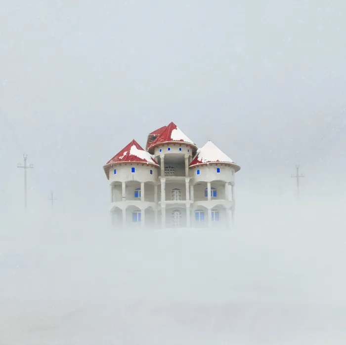 I Made Surreal Collages Featuring Home Architecture In Romania