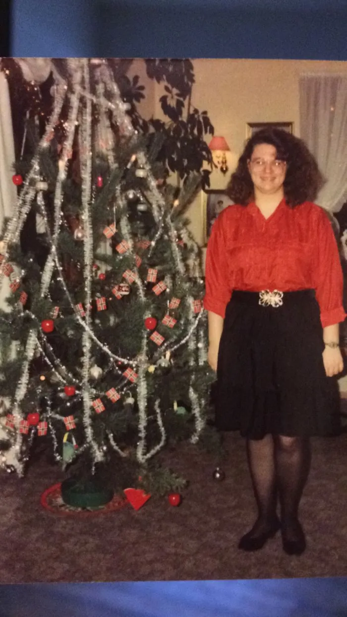 Same Blouse 25 Years Apart
