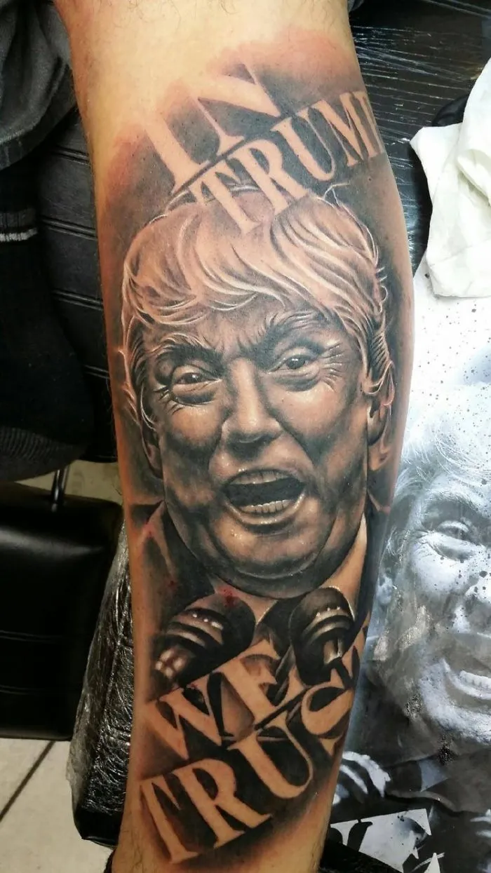 Tattoos Show How Crazy People Are By Donald Trump