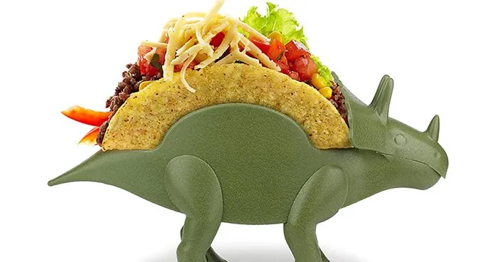 Prehistoric Triceratops Comes Back As A Taco Holder, And It's Perfect For Every Kitchen