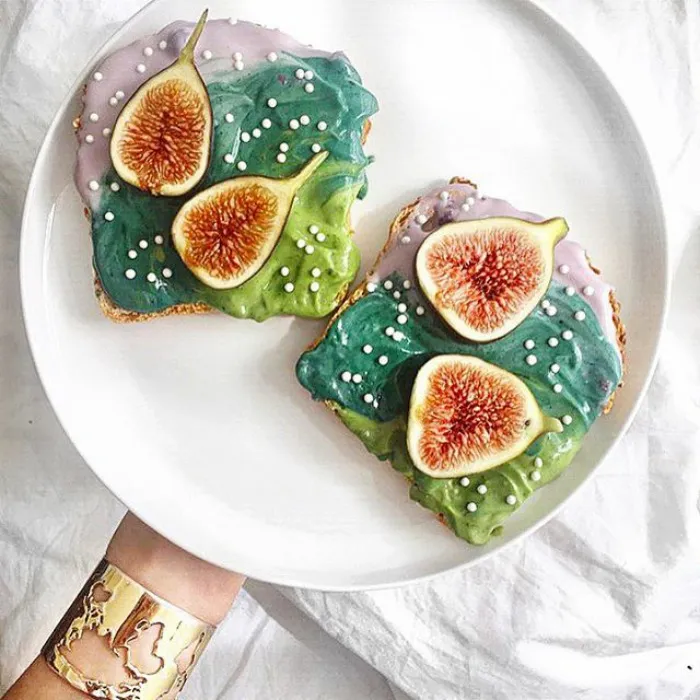 Mermaid Toast