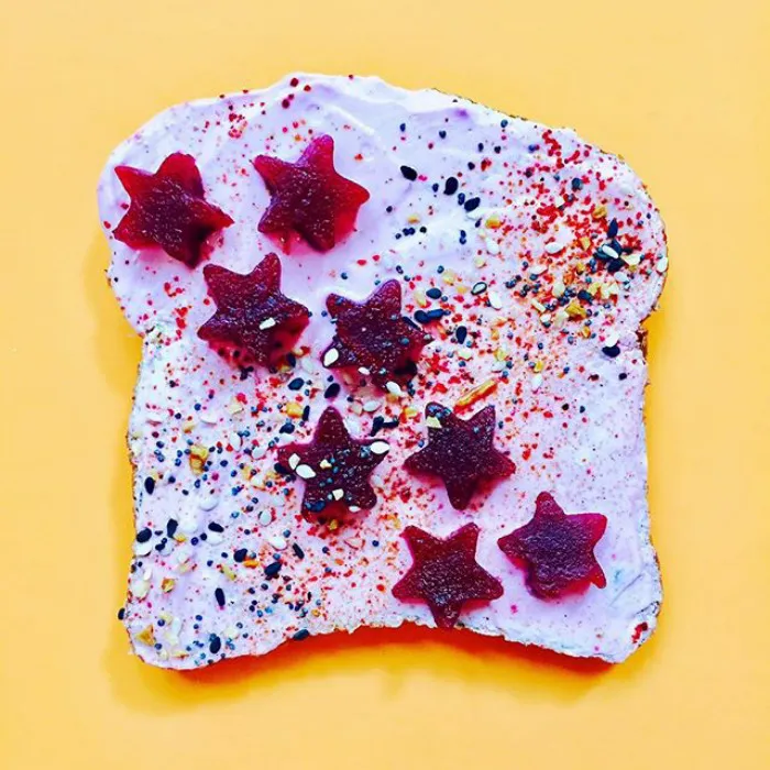 Mermaid Toast