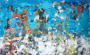 I Make Abstract Paintings With My Feet