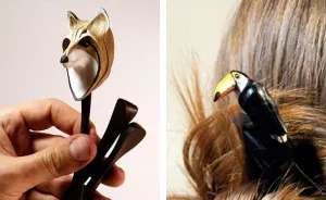 We Make Animal Hair Accessories From Wood