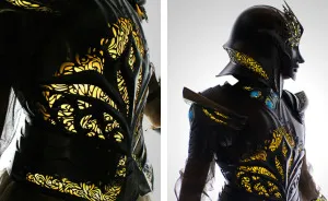 I Spent 518 Hours Making This Futuristic Medieval Armor That Is Lit From Inside And Flexible