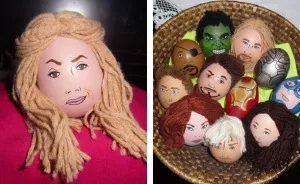 Celeggs: We Turn Eggs Into Celebrities