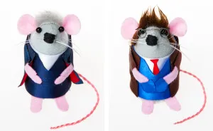 Doctor Who Characters I Created, As Adorable Hand-Crafted Artisan Mice