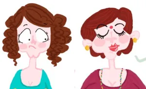 I Illustrate Conversations With My Mom, To Show How It Is To Be An Adult Woman In South Asia