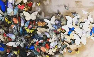 I've Hand Cut Over 800 Paper Butterflies In Memory Of My Grandmother