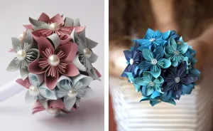 I Create Paper Kusudama Bouquets For Weddings