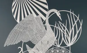 I Created A Paper Cut Artwork Depicting Some Of The Wildlife Found Around The Waterways Of Britain