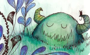 I Draw Sleepy Monsters And Robots To Help Relax