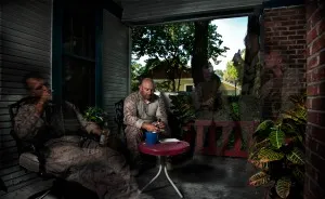 Photo Series Shows The Darker Side Of PTSD