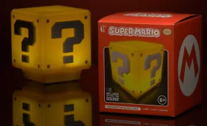 1-Up Your Game With The Super Mario Question Block Light