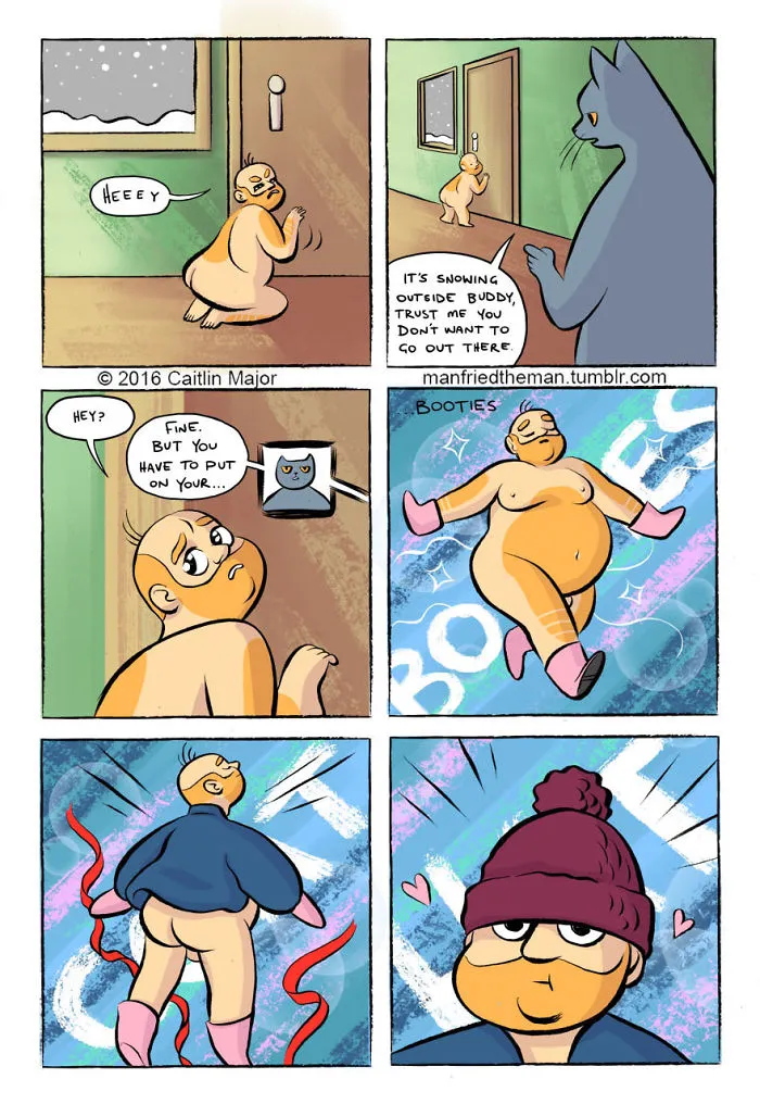 30 Comics Showing What Would Happen If Cats And Humans Switched Roles
