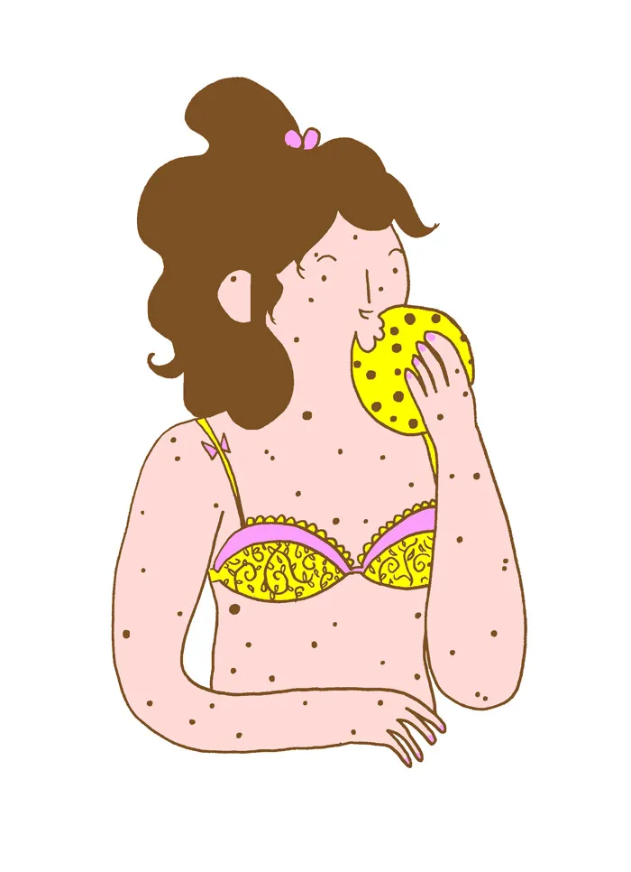 Esta ilustradora muestra el lado oculto de las mujeres que la sociedad no quiere ver