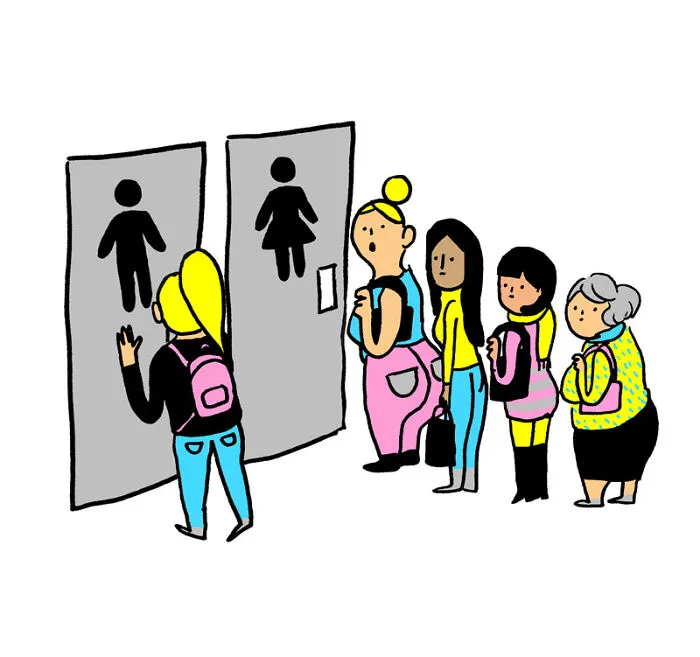 Illustrator Shows The Hidden Side Of Women That Society Doesn't Want To See