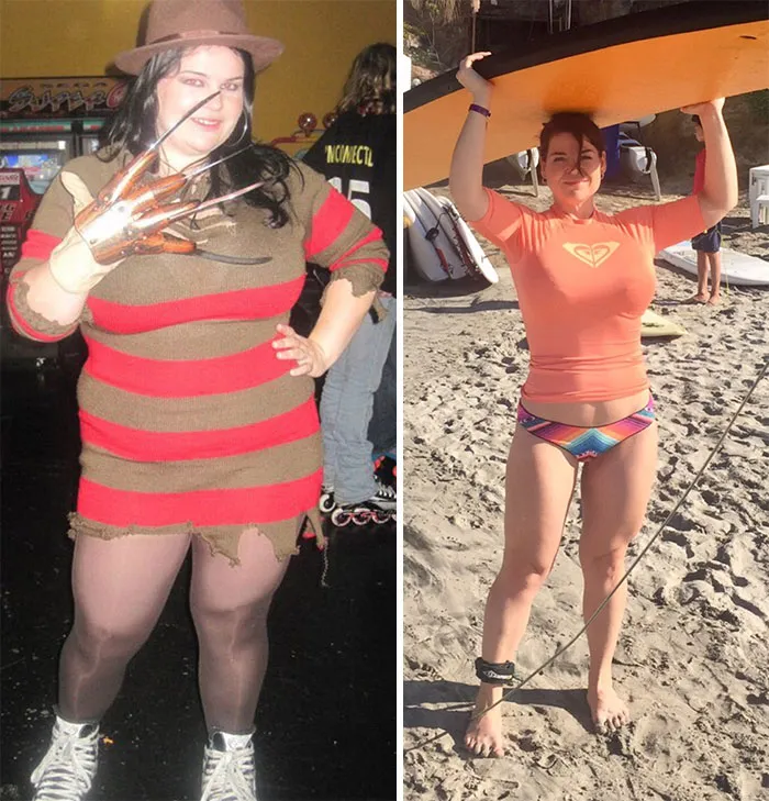 38 kilos menos