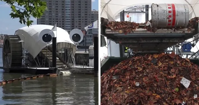 Meet Mr. Trash Wheel Who Eats Trash For Lunch