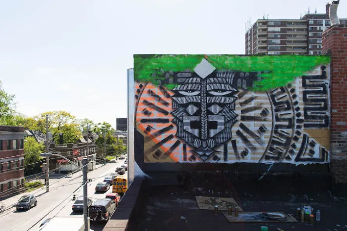 Being A Global Star Street Graffiti Artist From Kenya Takes Balls