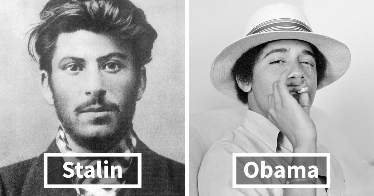 10+ Sorprendentes fotos de líderes mundiales en su juventud