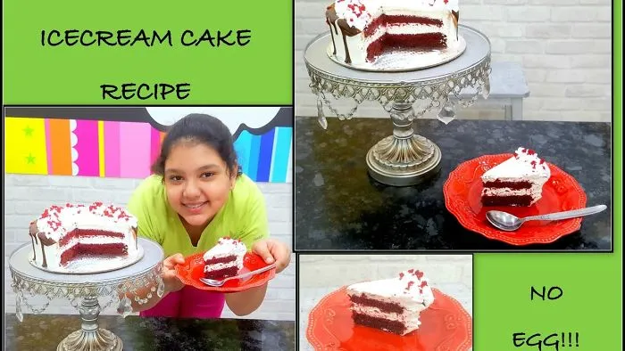 Red Velvet Icecream Cake Recipe