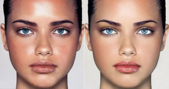 Celebrities Before And After Photoshop