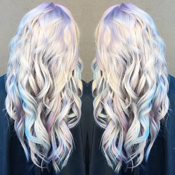 Holographic Hair Is Here And It's The Hottest Hair Trend Of 2017