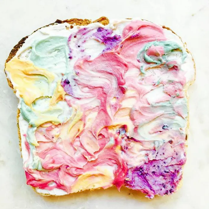 Mermaid Toast