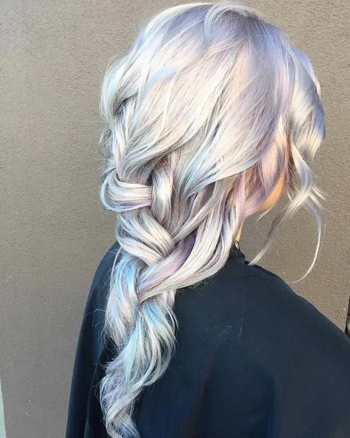 Holographic Hair Is Here And It's The Hottest Hair Trend Of 2017